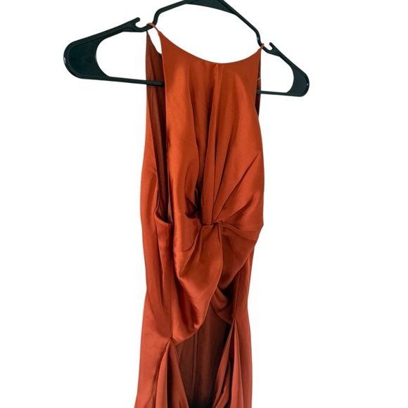 Andrea Iyamah Reni Twisted Midi Dress - Picture 6 of 7